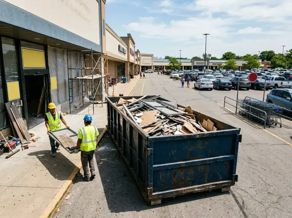 retail-store-renovation-debris-003 — frequently asked questions, Roll-off Dumpster Rentals in Heathrow, FL